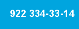 922 334-33-14